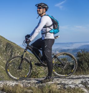 Schutzkleidung beim Mountainbiken